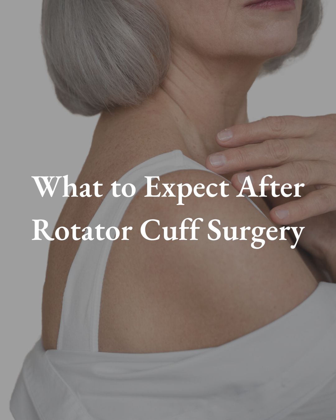 What to Expect After Rotator Cuff Surgery Liberare