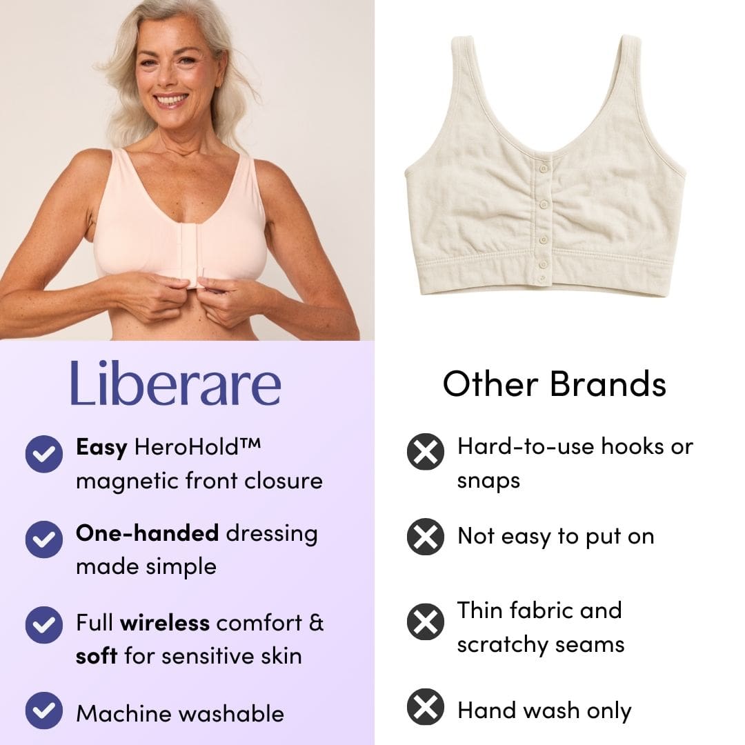 Comfort Sculpt Seamless (Front - Closure, Wireless) - Liberare - pink