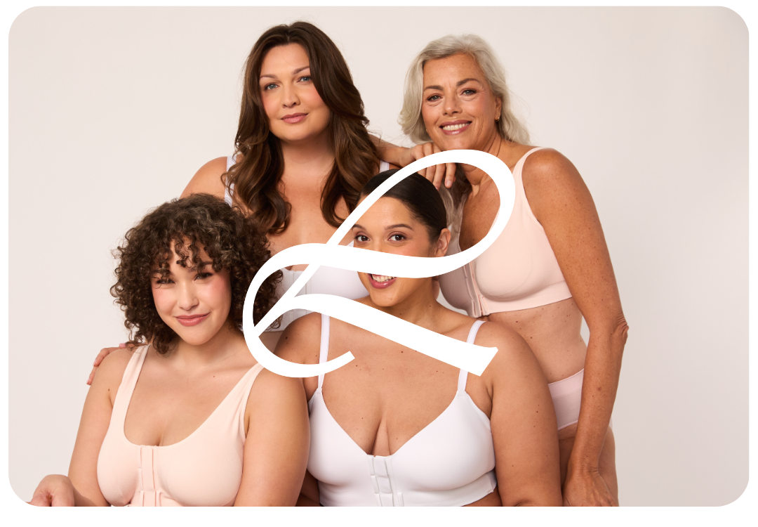 front closure wireless bra for seniors and arthritis