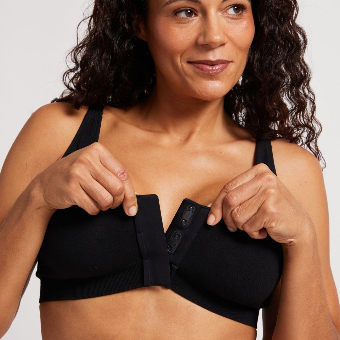 best bra for older women sagging breasts - black