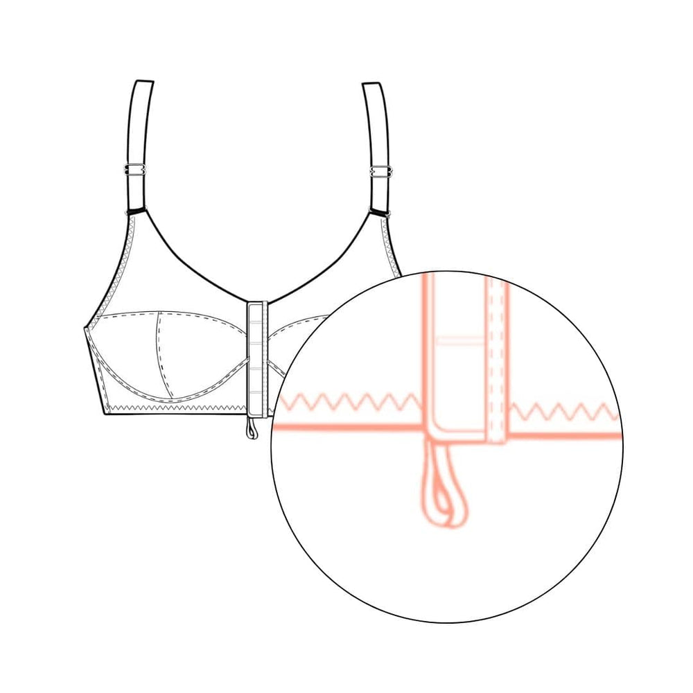 Onschedul Bra,Sursell Posture Correction Front-Close Bra,Comfy Bra