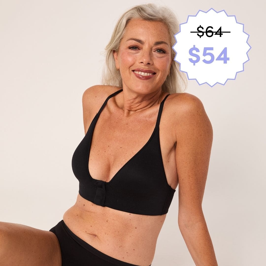 Liberare Bra in Black (Front - Closure, Wireless) - Liberare