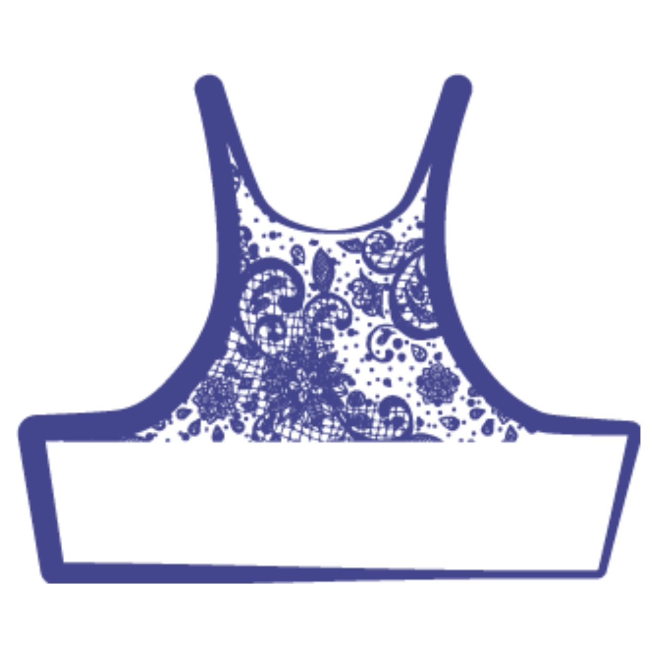 racerback bra icon