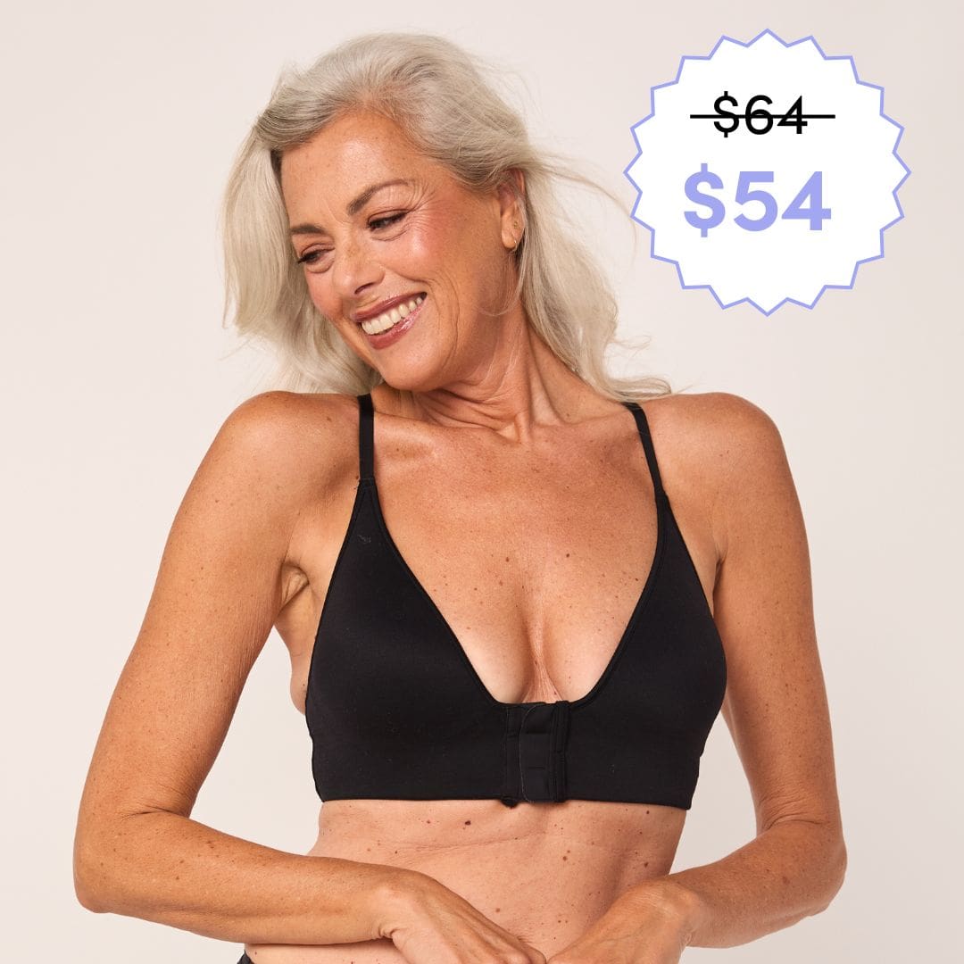 Liberare Bra in Black (Front - Closure, Wireless) - Liberare