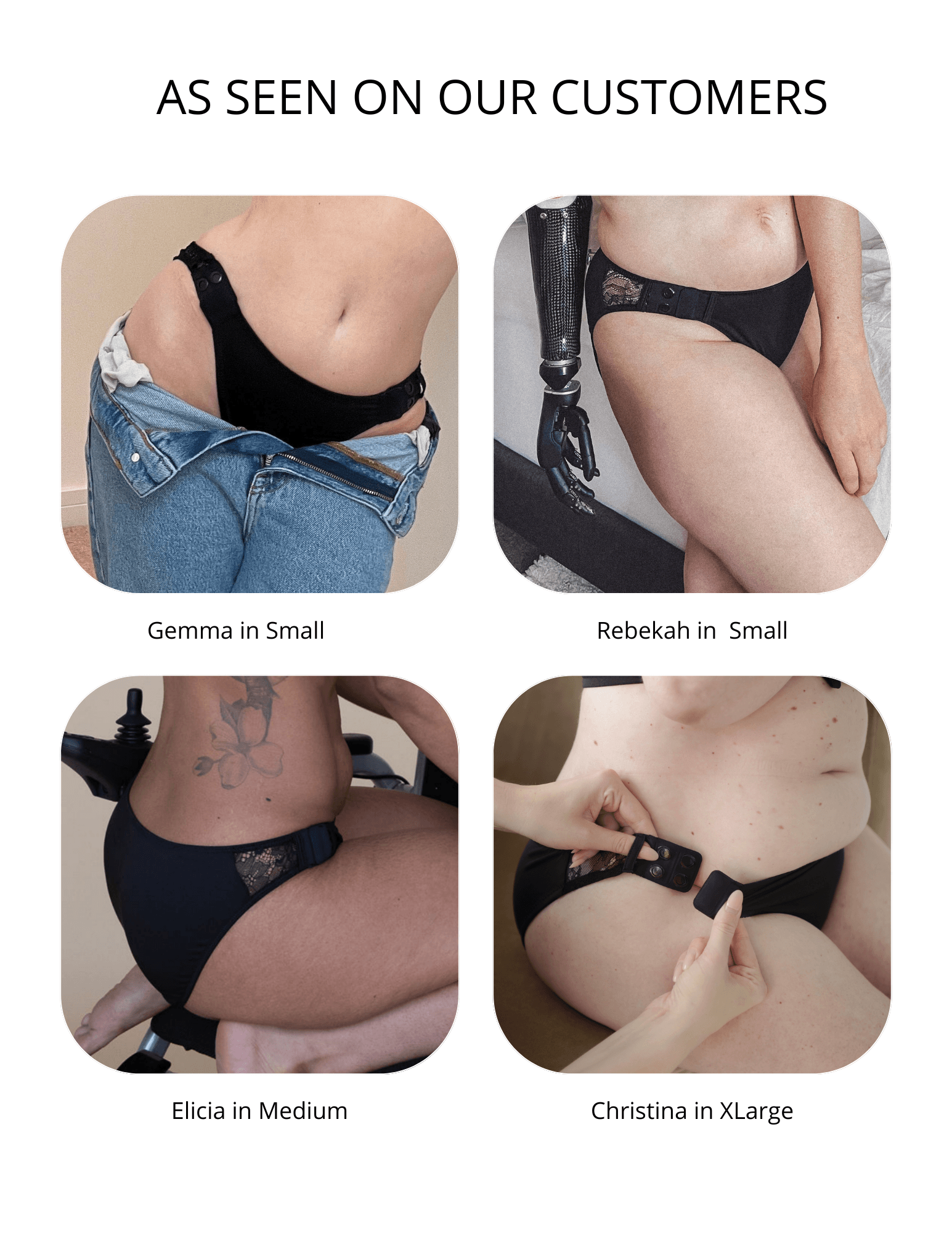 Adaptive Side-Opening Underwear – Liberare